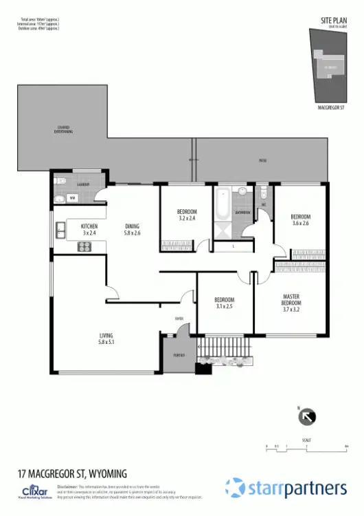 Floorplan of Homely house listing, 17 Macgregor Street, Wyoming NSW 2250