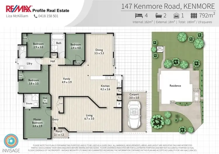Floorplan of Homely house listing, 147 Kenmore Rd, Kenmore QLD 4069