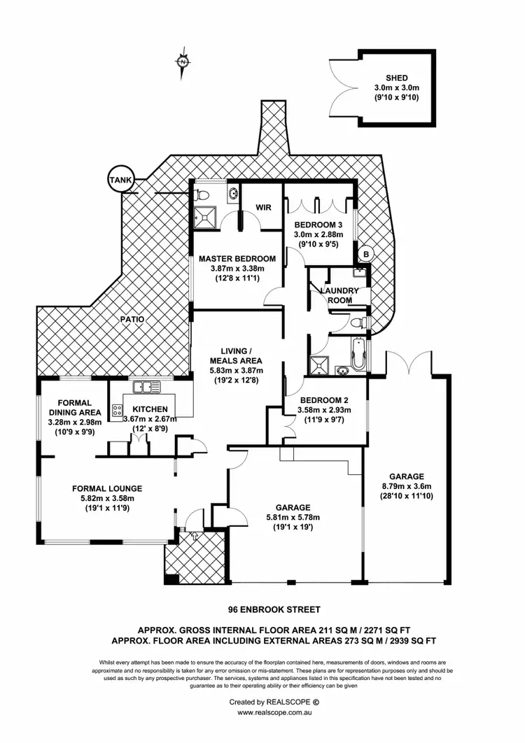 Floorplan of Homely house listing, 96 Enbrook Street, Bracken Ridge QLD 4017