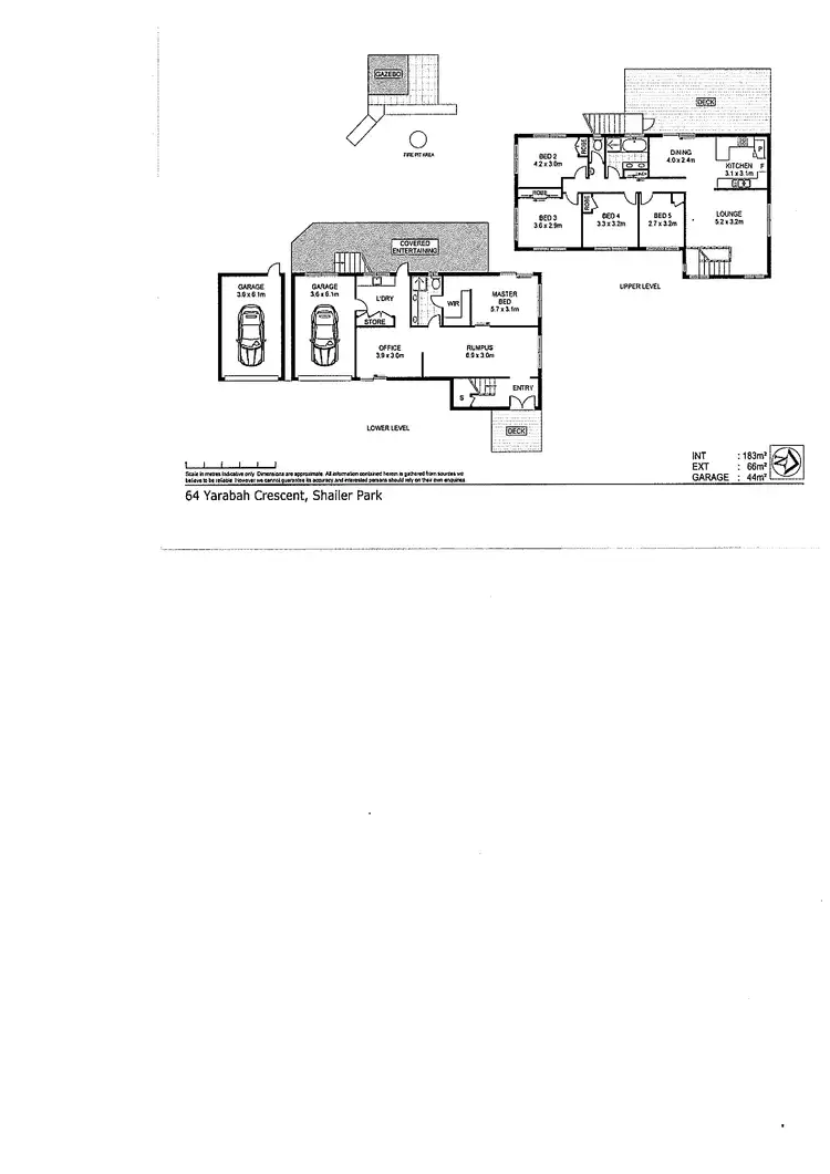 Floorplan of Homely house listing, 64 Yarabah Crescent, Shailer Park QLD 4128