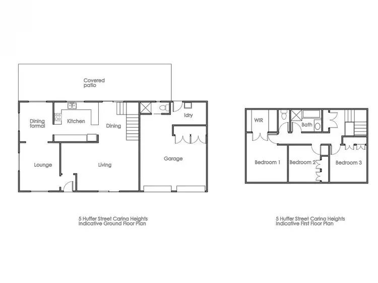 Floorplan of Homely house listing, 5 Huffer St, Carina Heights QLD 4152