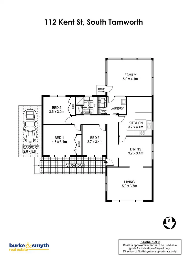 Floorplan of Homely house listing, 112 Kent Street, Tamworth NSW 2340
