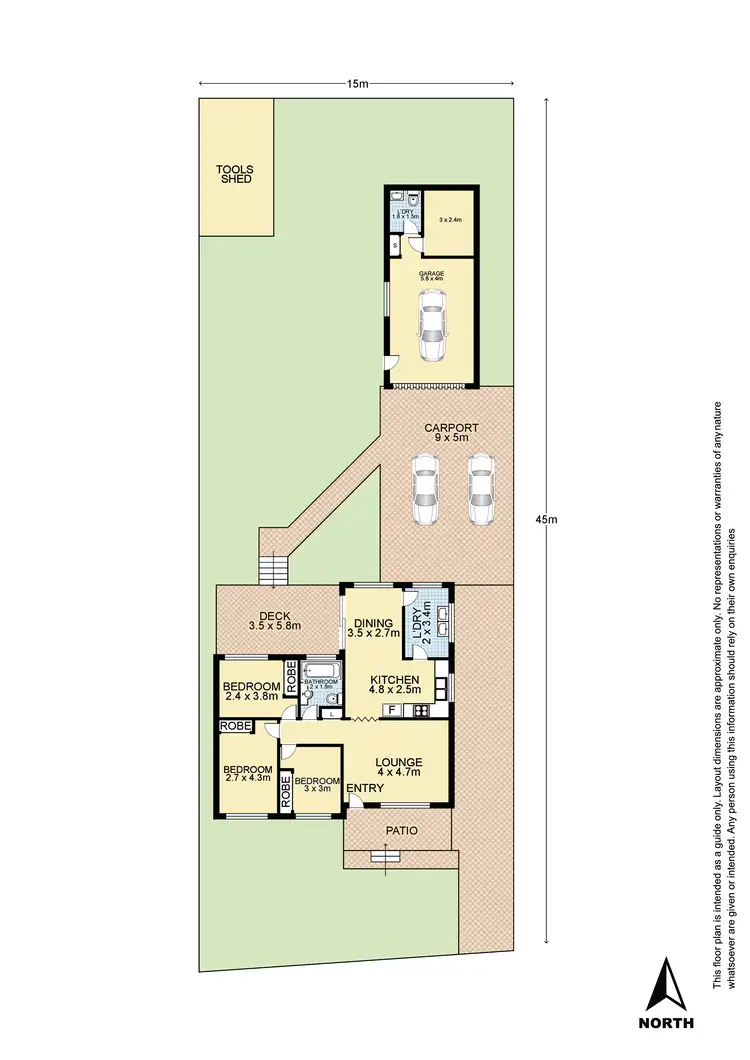 Floorplan of Homely house listing, 21 Dinabeth Avenue, Blacktown NSW 2148