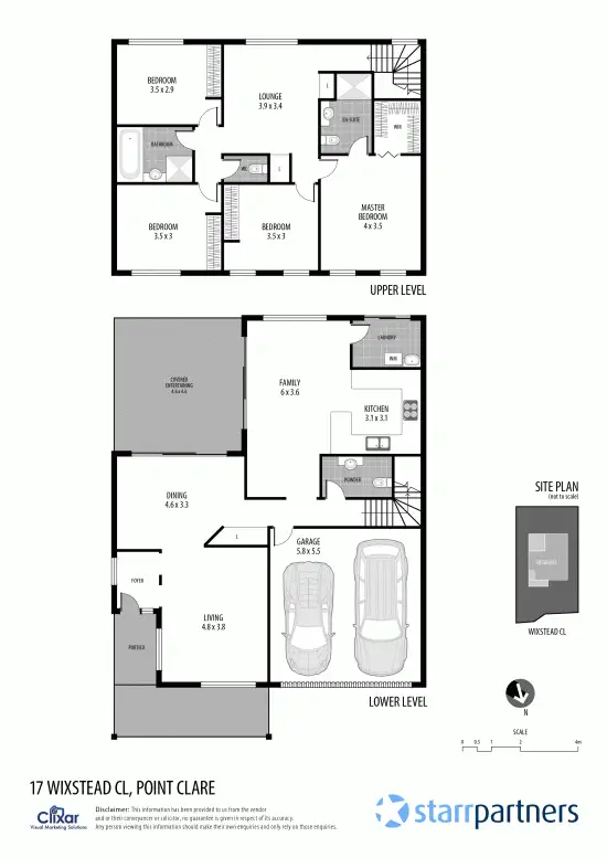 Floorplan of Homely house listing, 17 Wixstead Close, Point Clare NSW 2250
