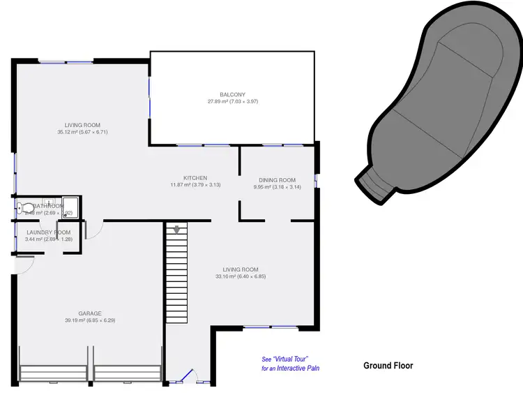 Floorplan of Homely house listing, 8 Barup Close, Middle Park QLD 4074