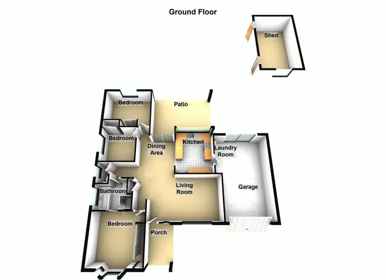 Floorplan of Homely house listing, 46 Elof Road, Caboolture QLD 4510