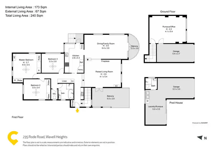 Floorplan of Homely house listing, 235 Rode Road, Wavell Heights QLD 4012