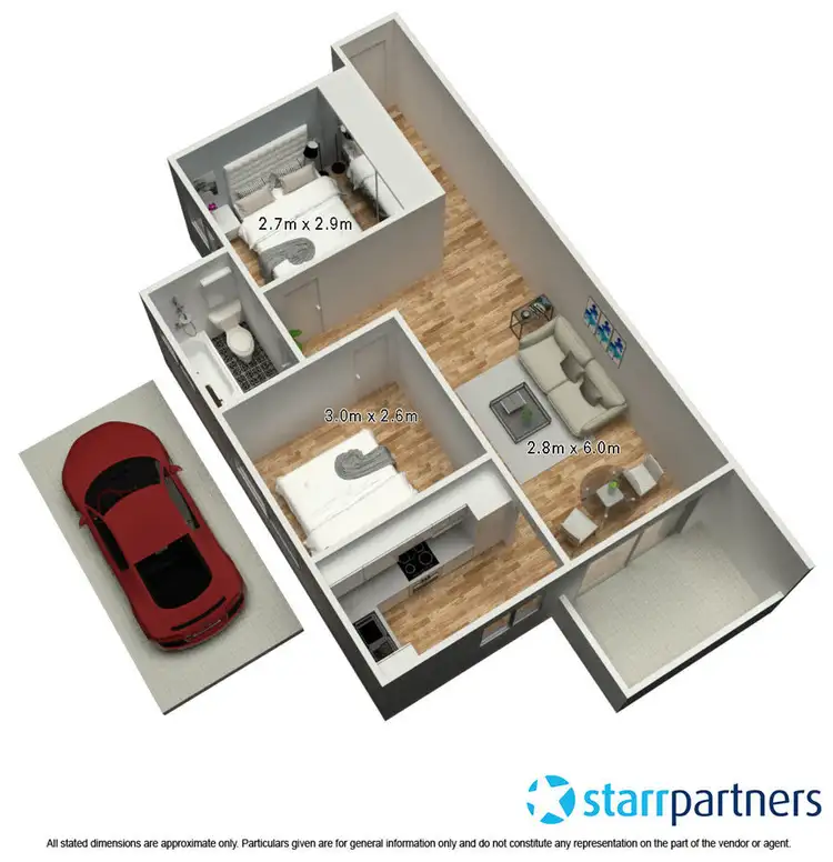 Floorplan of Homely unit listing, 2/15 Devlin Street, Ryde NSW 2112