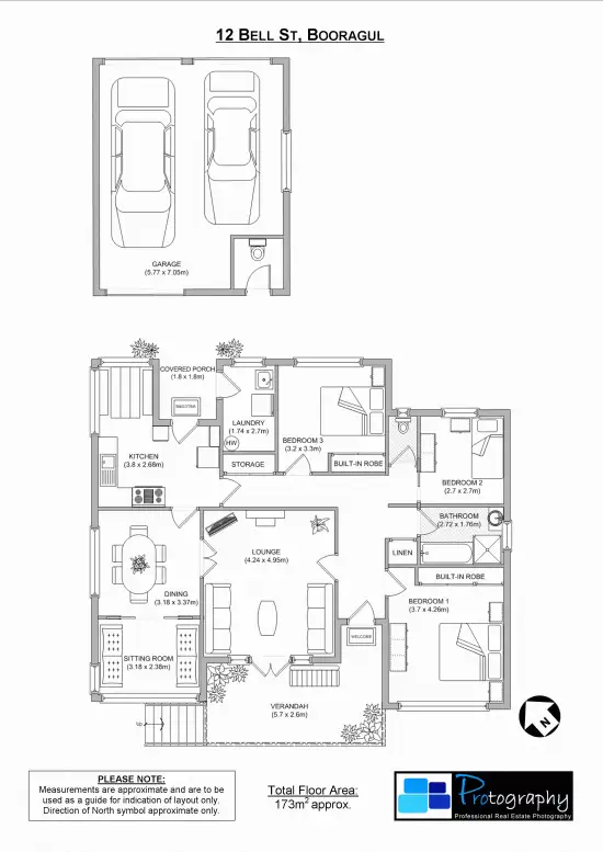 Floorplan of Homely house listing, 12 Bell Street, Booragul NSW 2284