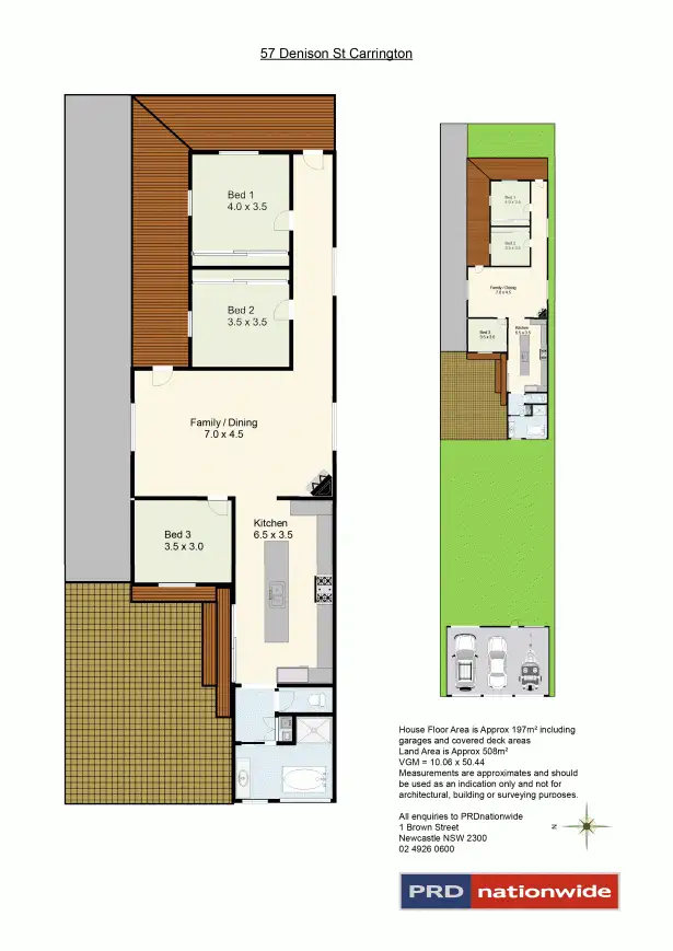 Floorplan of Homely house listing, 57 Denison Street, Carrington NSW 2294