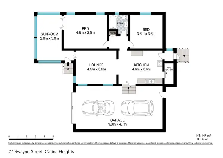 Floorplan of Homely house listing, 27 Swayne Street, Carina Heights QLD 4152