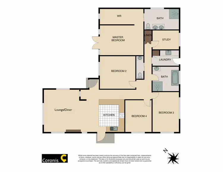 Floorplan of Homely house listing, 46 Alford Street, Mount Lofty QLD 4350