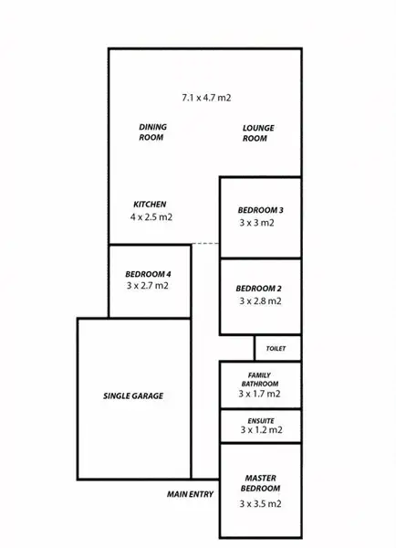 Floorplan of Homely house listing, 46 Derwent Place, Riverhills QLD 4074