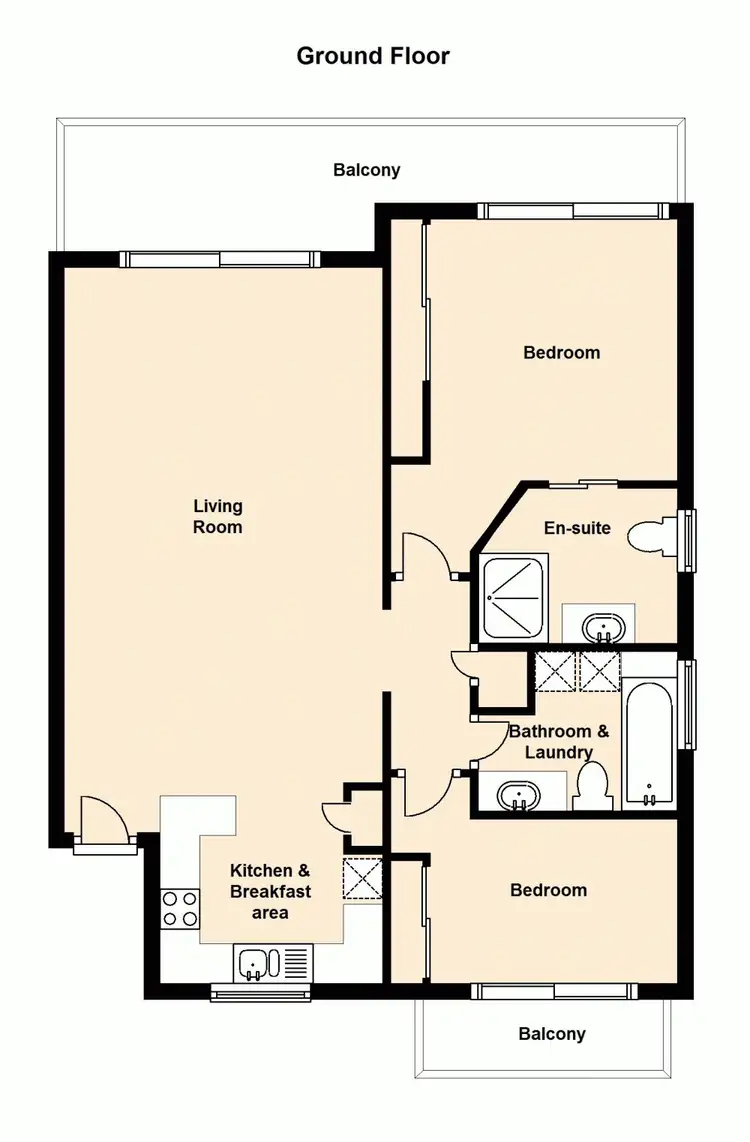 Floorplan of Homely unit listing, 5/30 Ramsay Street, Kedron QLD 4031