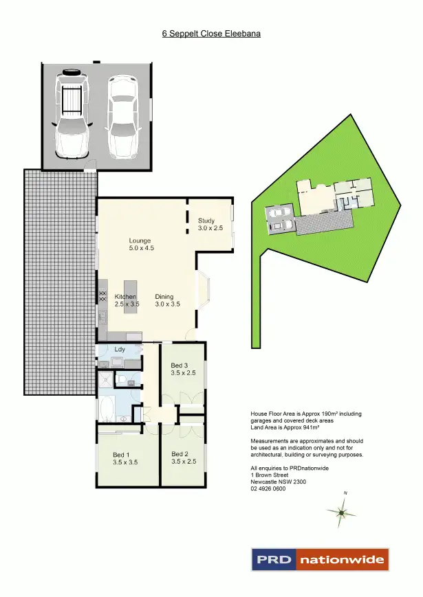 Floorplan of Homely house listing, 6 Seppelt Close, Eleebana NSW 2282