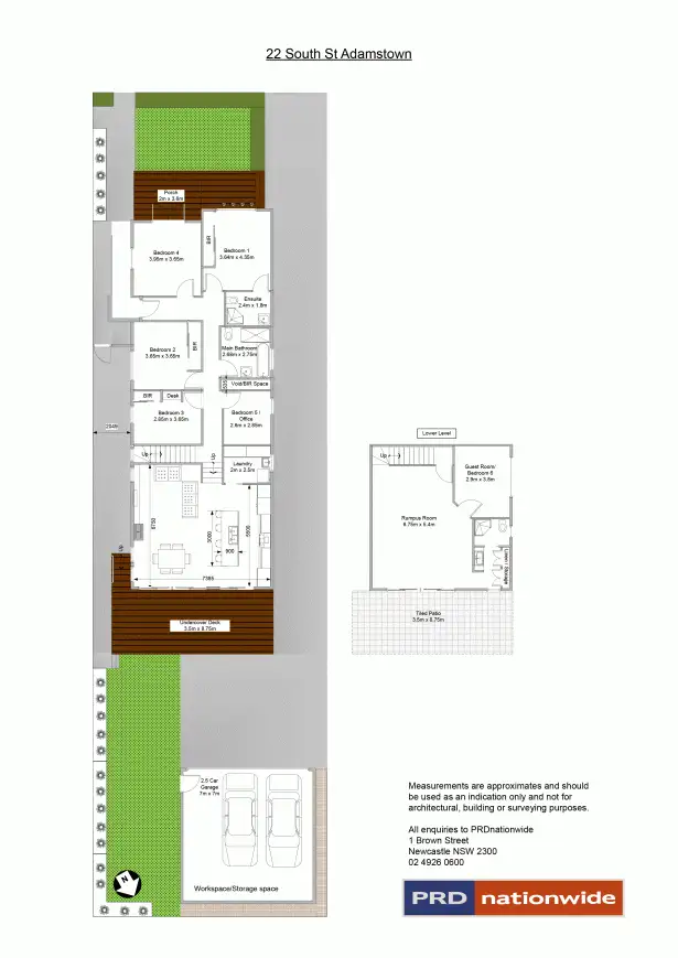 Floorplan of Homely house listing, 22 South Street, Adamstown NSW 2289