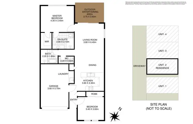 Floorplan of Homely house listing, 2/20 Camborne Street, Kleinton QLD 4352