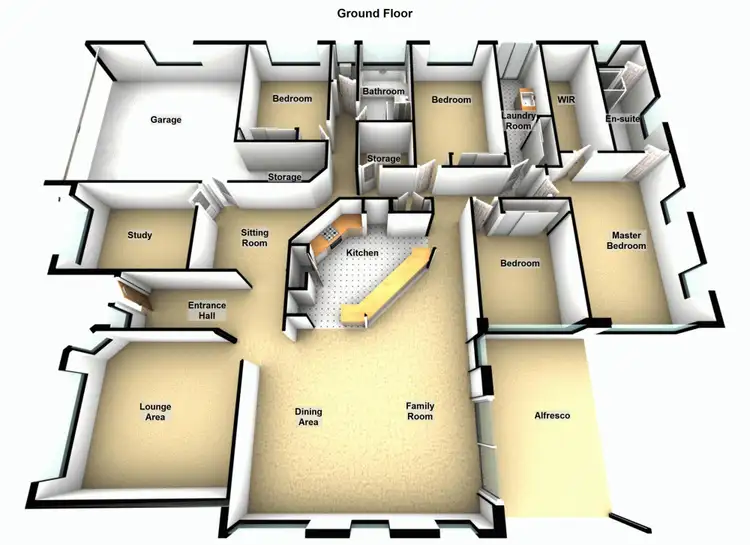 Floorplan of Homely house listing, 48 Ellendale Circuit, Eight Mile Plains QLD 4113