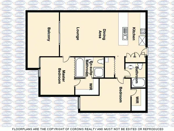 Floorplan of Homely unit listing, 502/25-33 Dix Street, Redcliffe QLD 4020