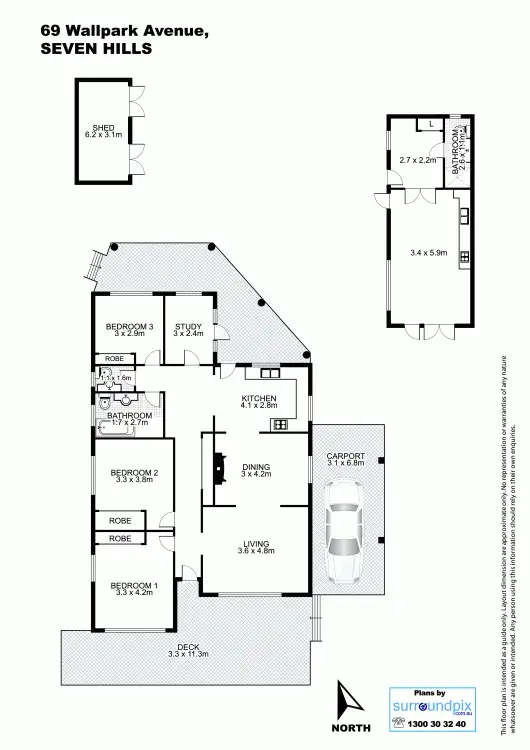 Floorplan of Homely house listing, Address available on request