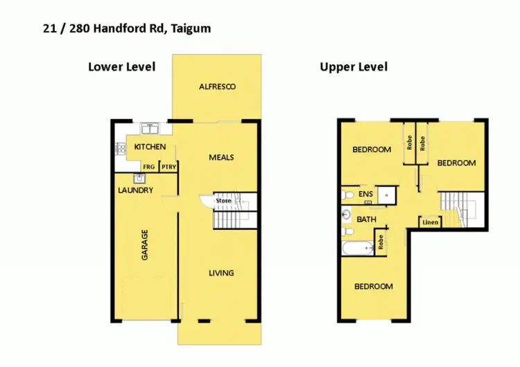 Floorplan of Homely house listing, 21/280 Handford Rd, Taigum QLD 4018