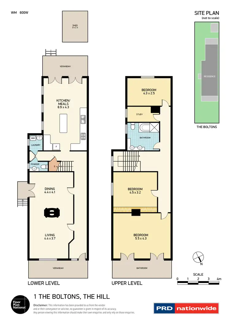Floorplan of Homely house listing, 1 The Bolton's, The Hill NSW 2300