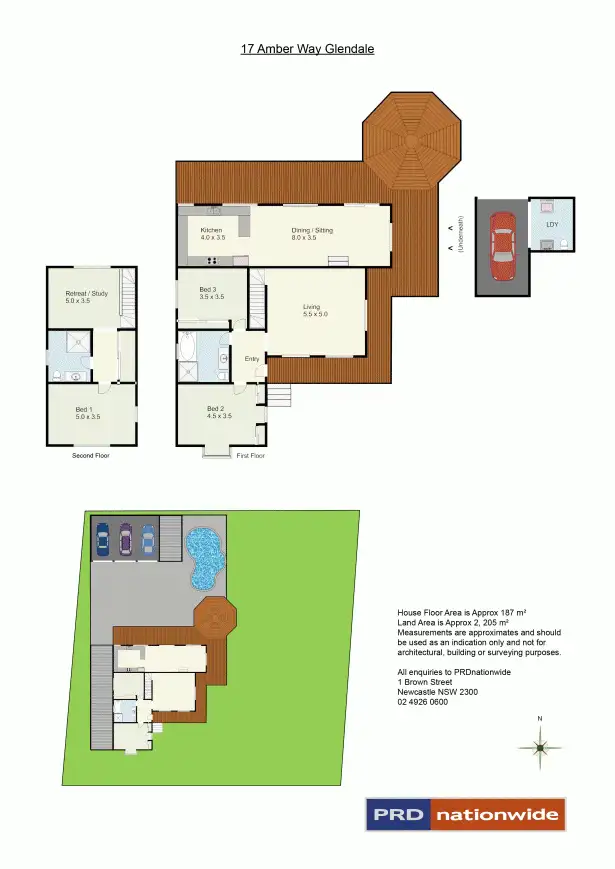 Floorplan of Homely house listing, 17 Amber Way, Glendale NSW 2285