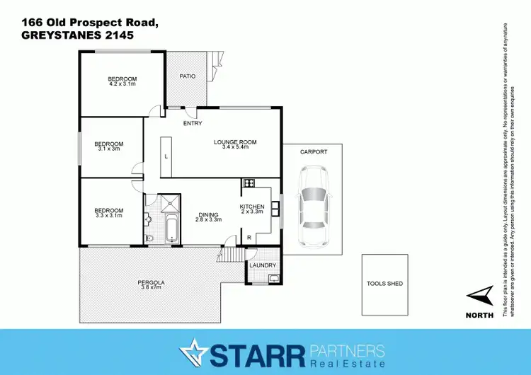 Floorplan of Homely house listing, 166 Old Prospect Road, Greystanes NSW 2145