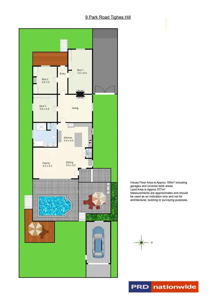 Floorplan of Homely house listing, 9 Park Road, Tighes Hill NSW 2297
