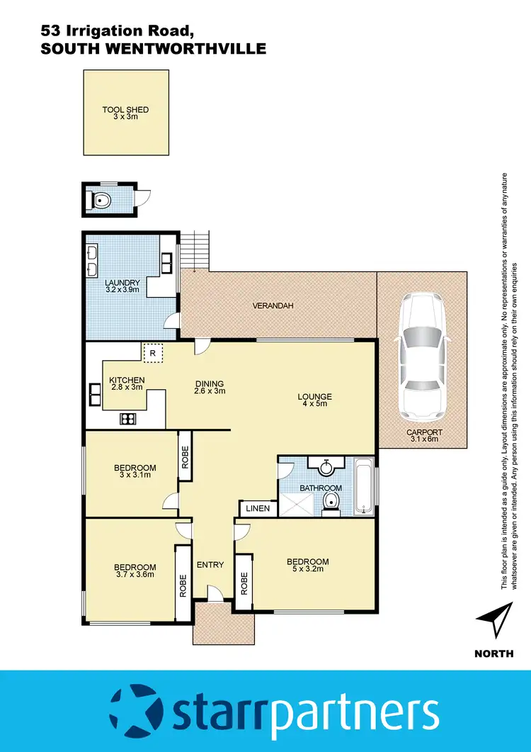 Floorplan of Homely house listing, 53 Irrigation Road, South Wentworthville NSW 2145