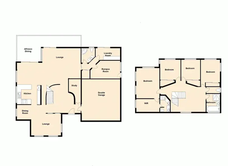 Floorplan of Homely house listing, 10 Barnstos Place, Carindale QLD 4152