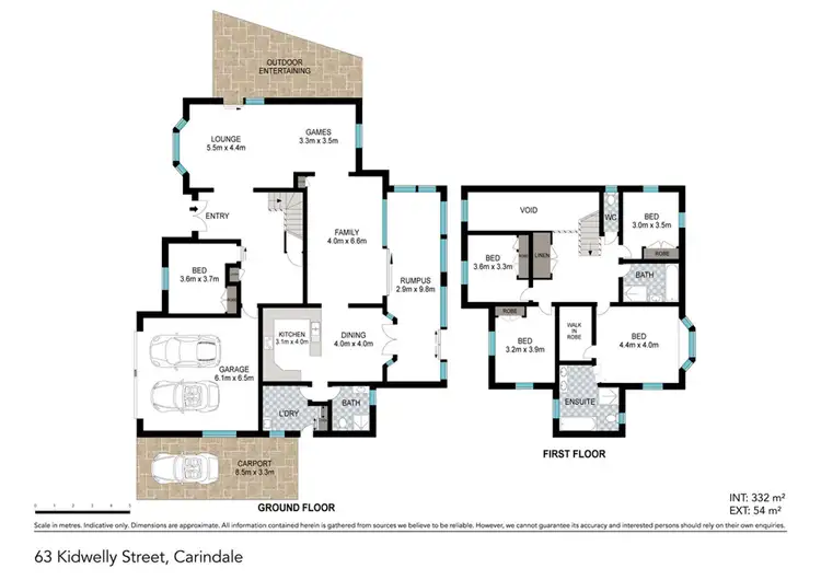 Floorplan of Homely house listing, 63 Kidwelly Street, Carindale QLD 4152