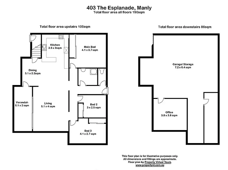 Floorplan of Homely house listing, 403 Esplanade Esp, Manly QLD 4179