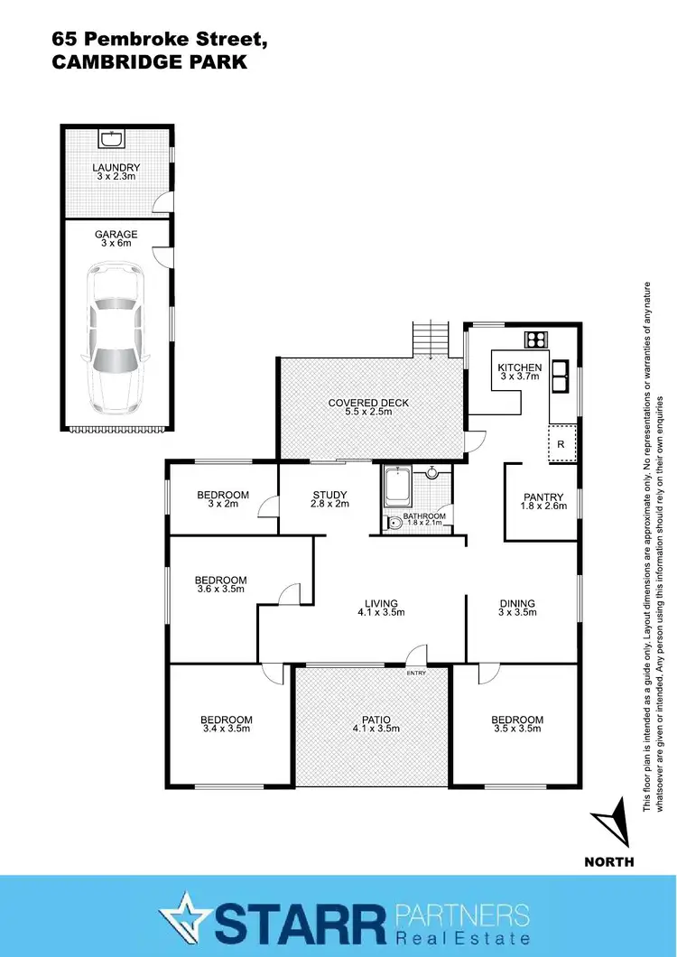 Floorplan of Homely house listing, 65 Pembroke Street, Cambridge Park NSW 2747