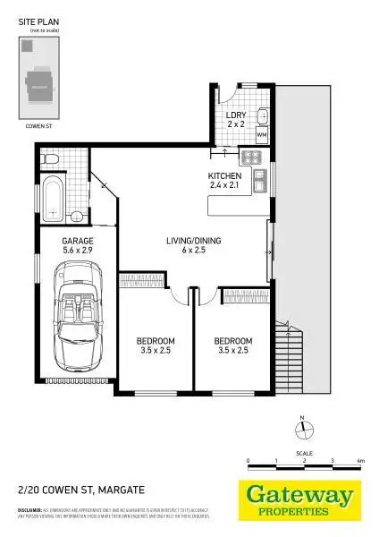 Floorplan of Homely house listing, 20 Cowen St, Margate QLD 4019