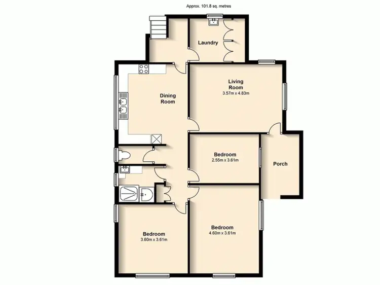 Floorplan of Homely house listing, 5 Hodgson Street, Zillmere QLD 4034
