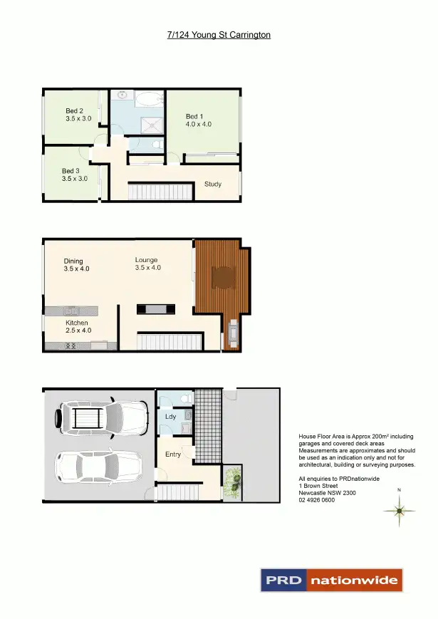 Floorplan of Homely house listing, 7/124 Young Street, Carrington NSW 2294