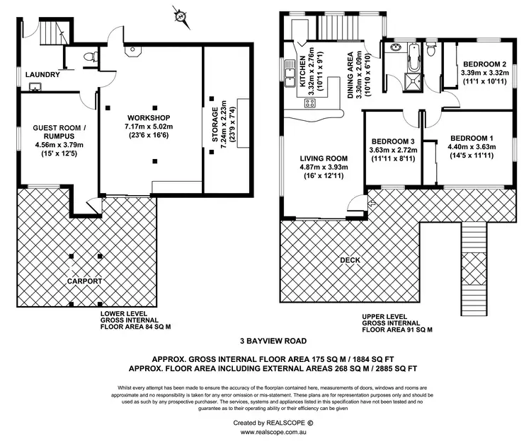 Floorplan of Homely house listing, 3 Bayview Road, Brighton QLD 4017
