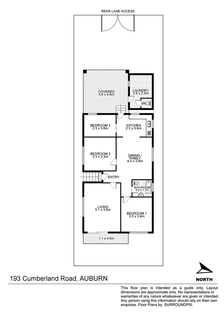 Floorplan of Homely house listing, 193 Cumberland Road, Auburn NSW 2144