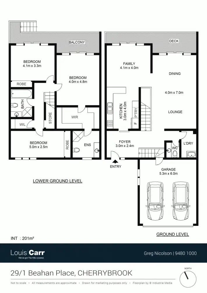 Floorplan of Homely townhouse listing, 29/1 Beahan Place, Cherrybrook NSW 2126