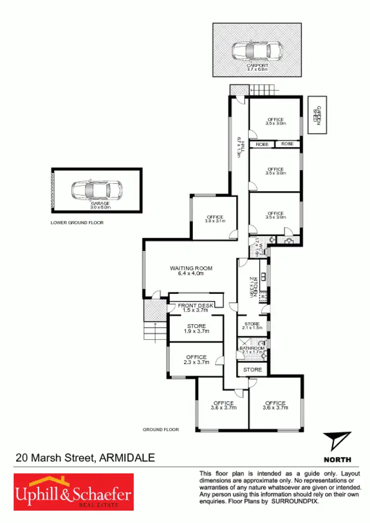 Floorplan of Homely house listing, 20 Marsh Street, Armidale NSW 2350