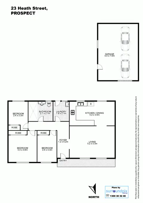 Floorplan of Homely house listing, 23 Heath Street, Prospect NSW 2148