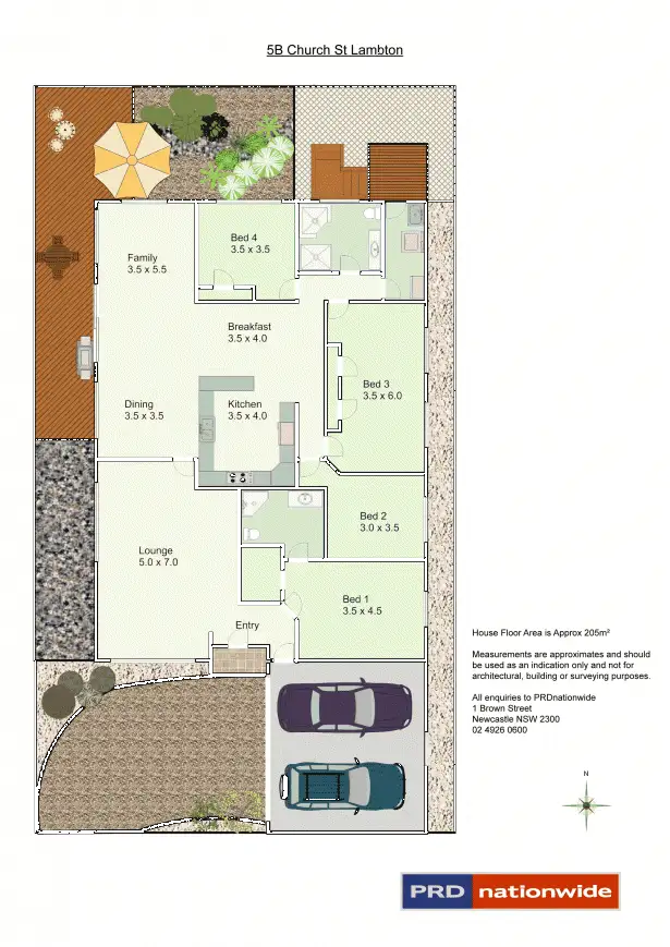 Floorplan of Homely house listing, 5B Church Street, Lambton NSW 2299