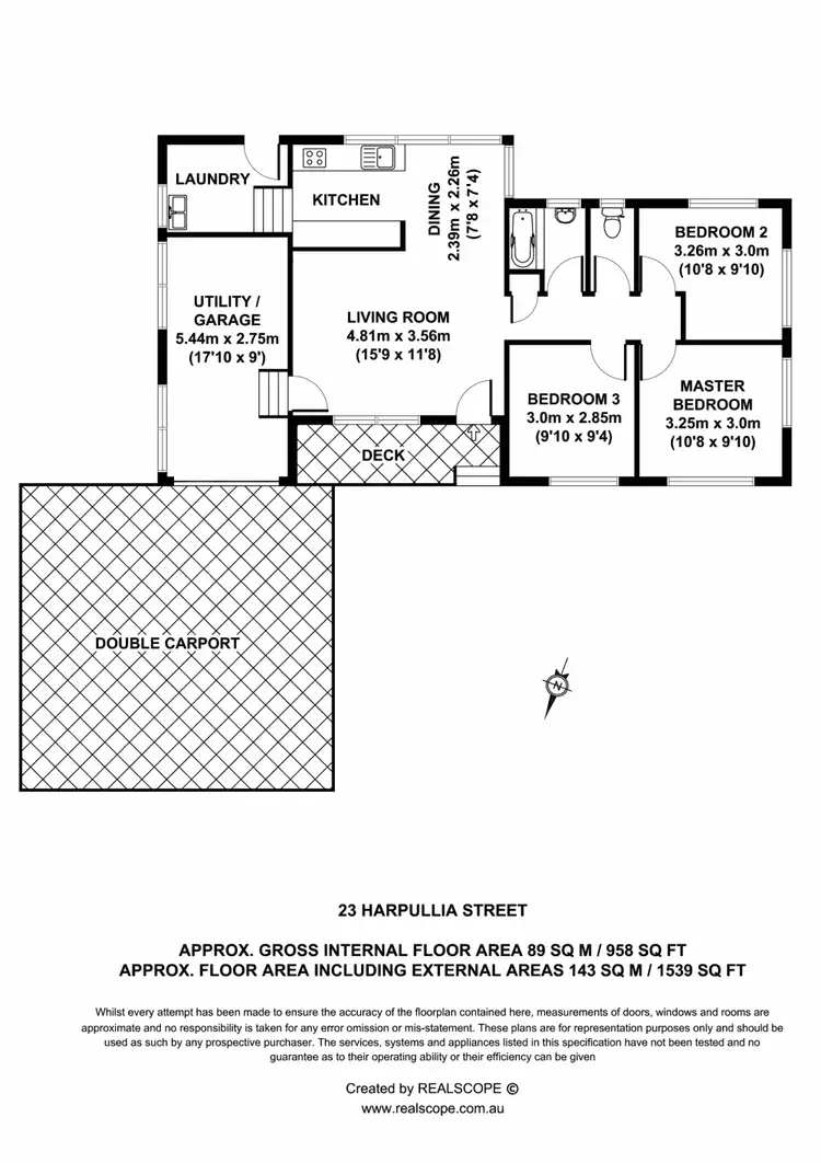 Floorplan of Homely house listing, 23 Harpullia St, Acacia Ridge QLD 4110