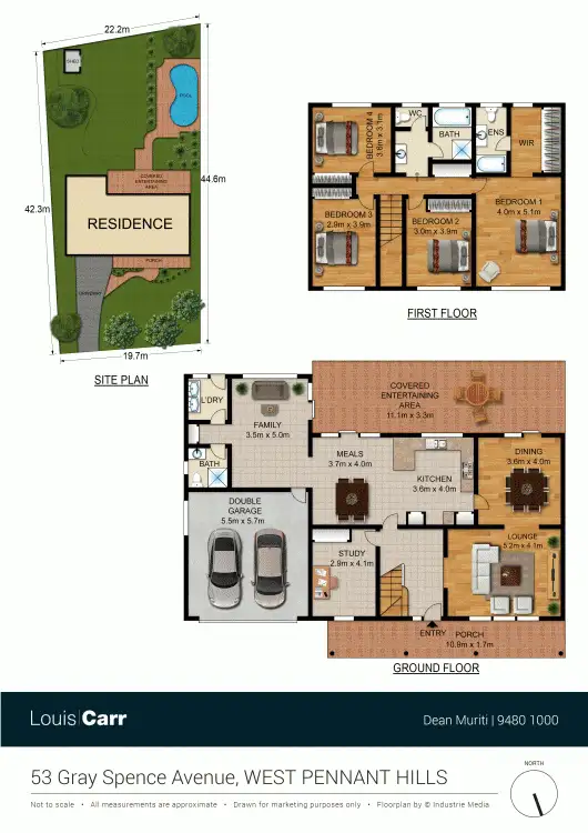 Floorplan of Homely house listing, 53 Gray Spence Crescent, West Pennant Hills NSW 2125