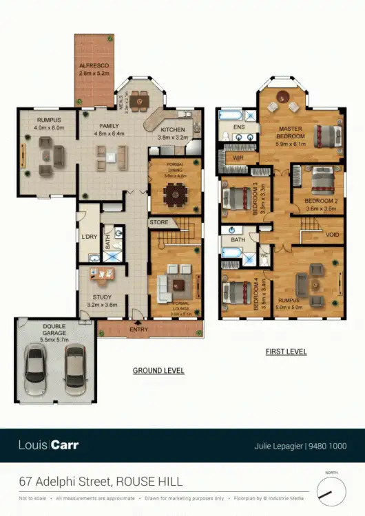 Floorplan of Homely house listing, 67 Adelphi Street, Rouse Hill NSW 2155