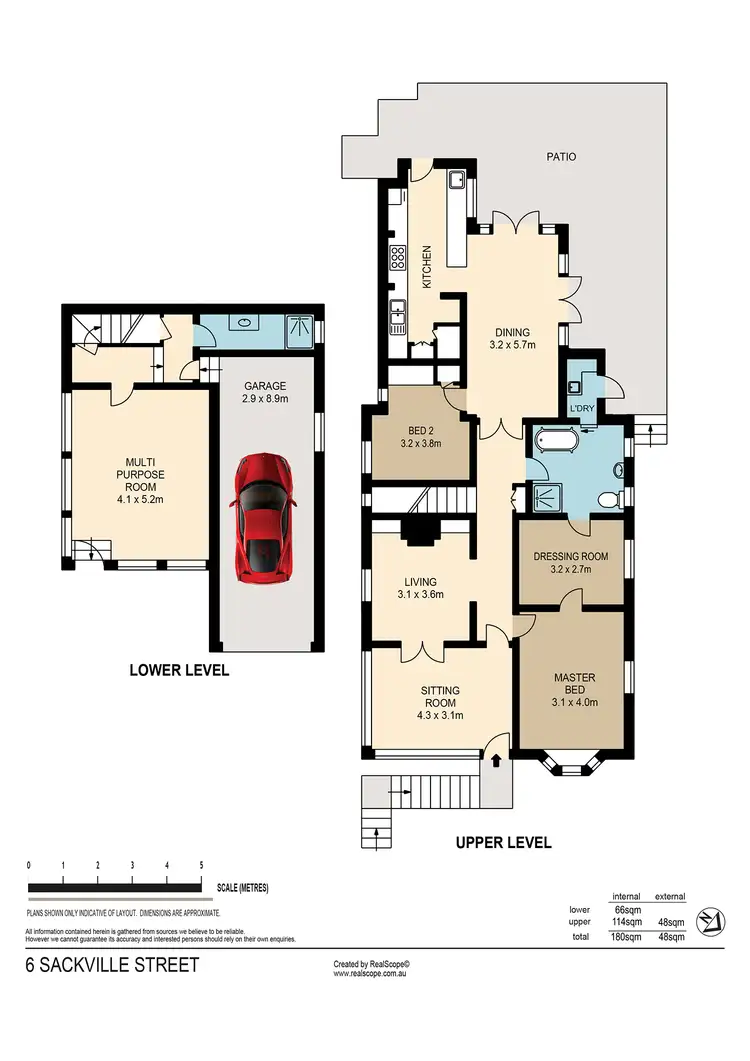 Floorplan of Homely house listing, 6 Sackville St, Milton QLD 4064