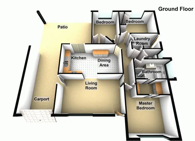 Floorplan of Homely house listing, 16 Wood Court, Kallangur QLD 4503