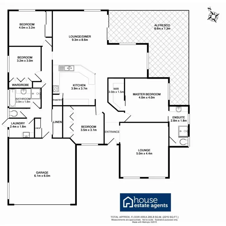 Floorplan of Homely house listing, 22 Tennyson Court, Westbrook QLD 4350