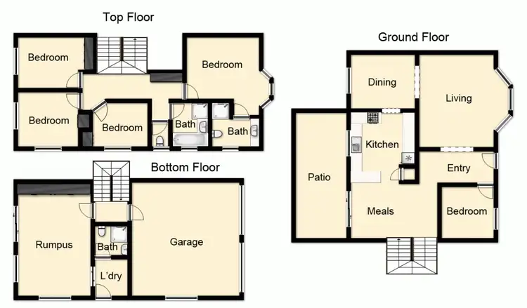 Floorplan of Homely house listing, 23 Angourie Place, Carindale QLD 4152